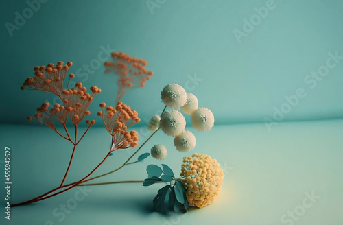 background with flowers,minimalist flowers and background
