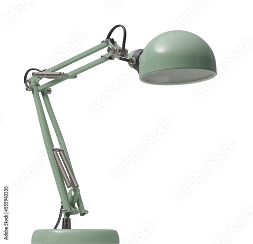 Vintage style green desk lamp