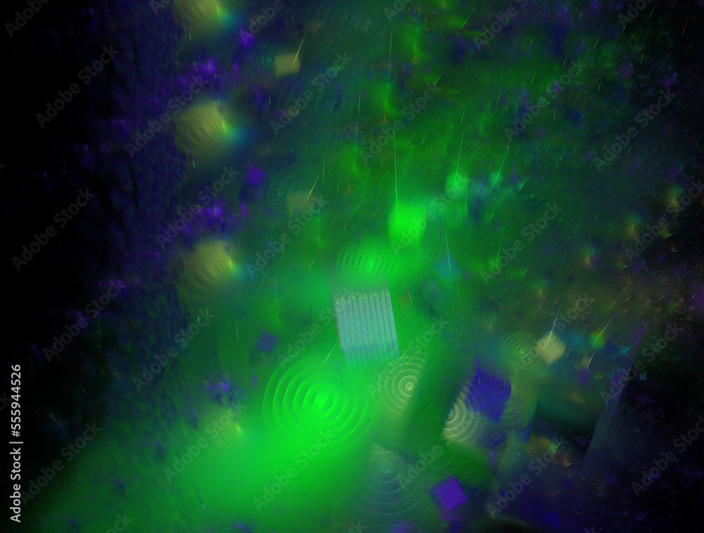 Imaginatory fractal abstract background Image