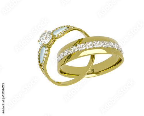engagement rings made in love gold pearls and diamonds