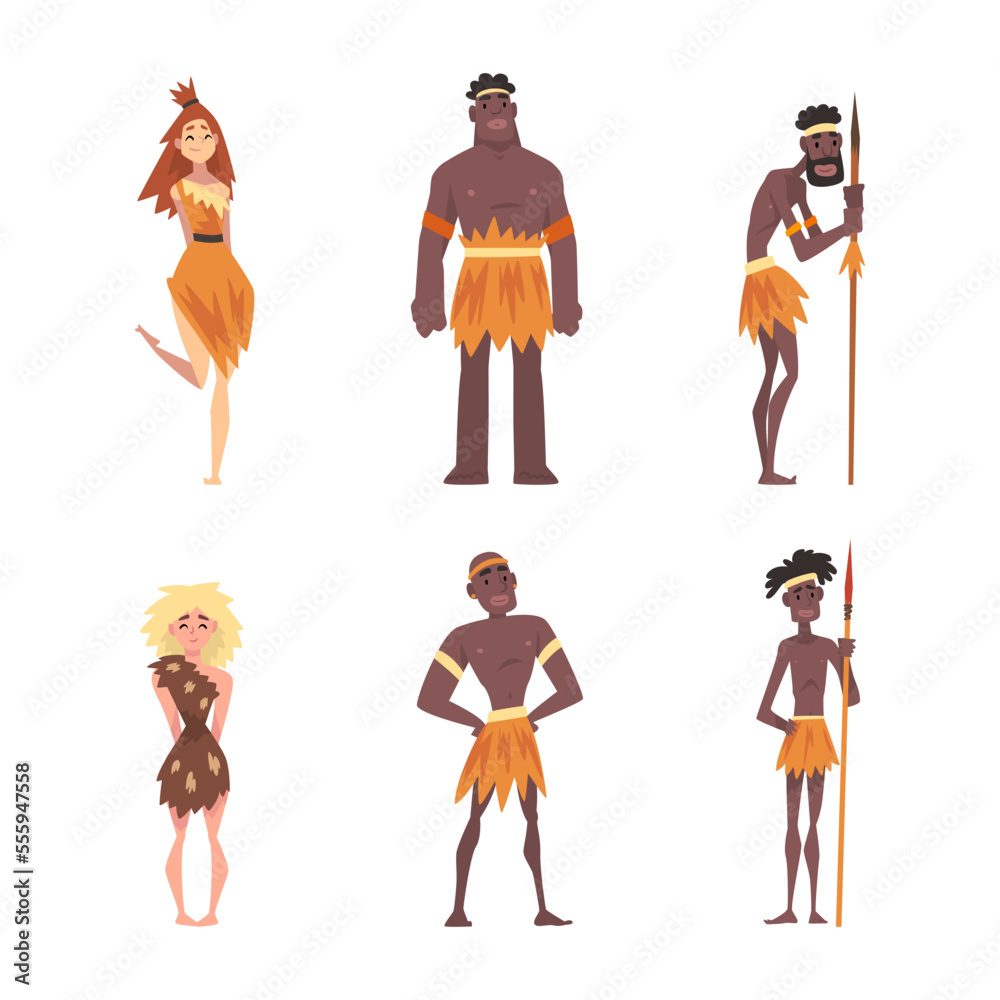 Primitive Animal Skin Clothing