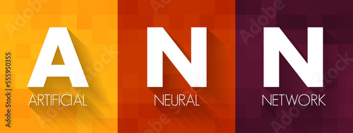 Foto ANN - Artificial Neural Network are computing systems inspired by the biological