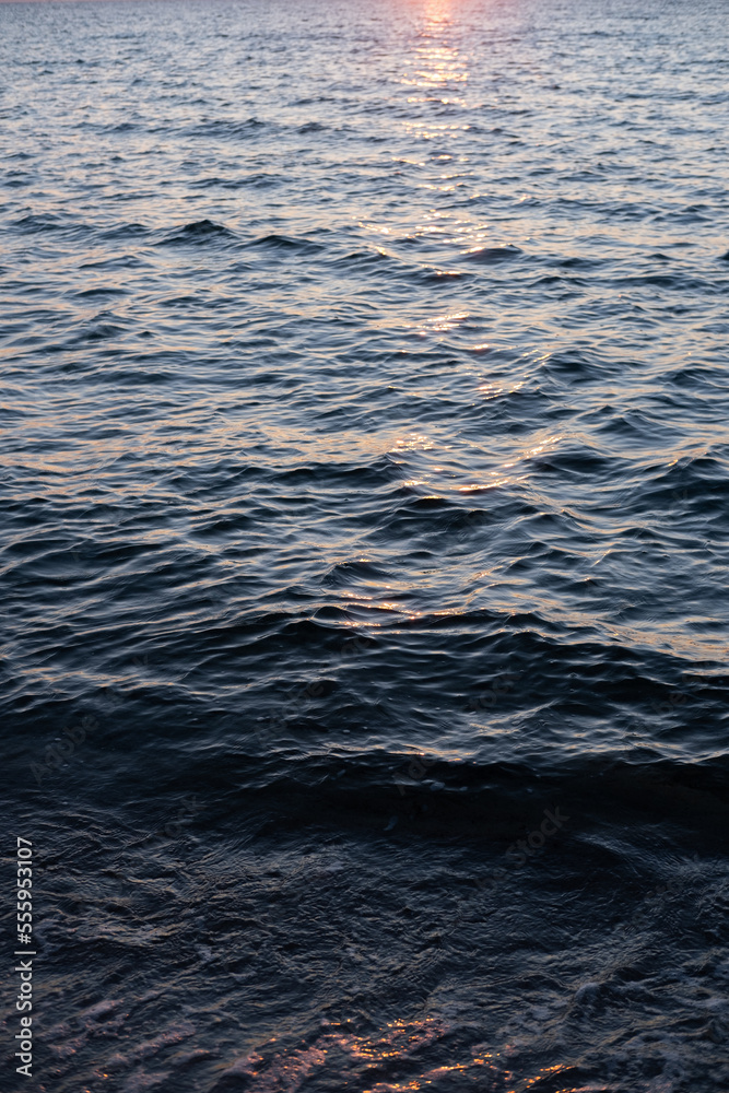 Sunset on the sea vertical golden hour photo Sunset on the sea vertical golden hour photo