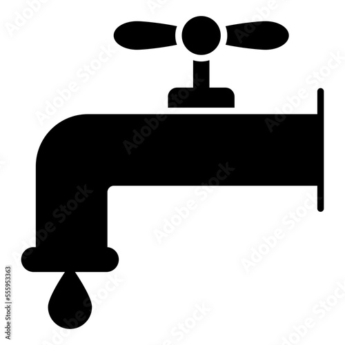 Modern design icon of water tap
