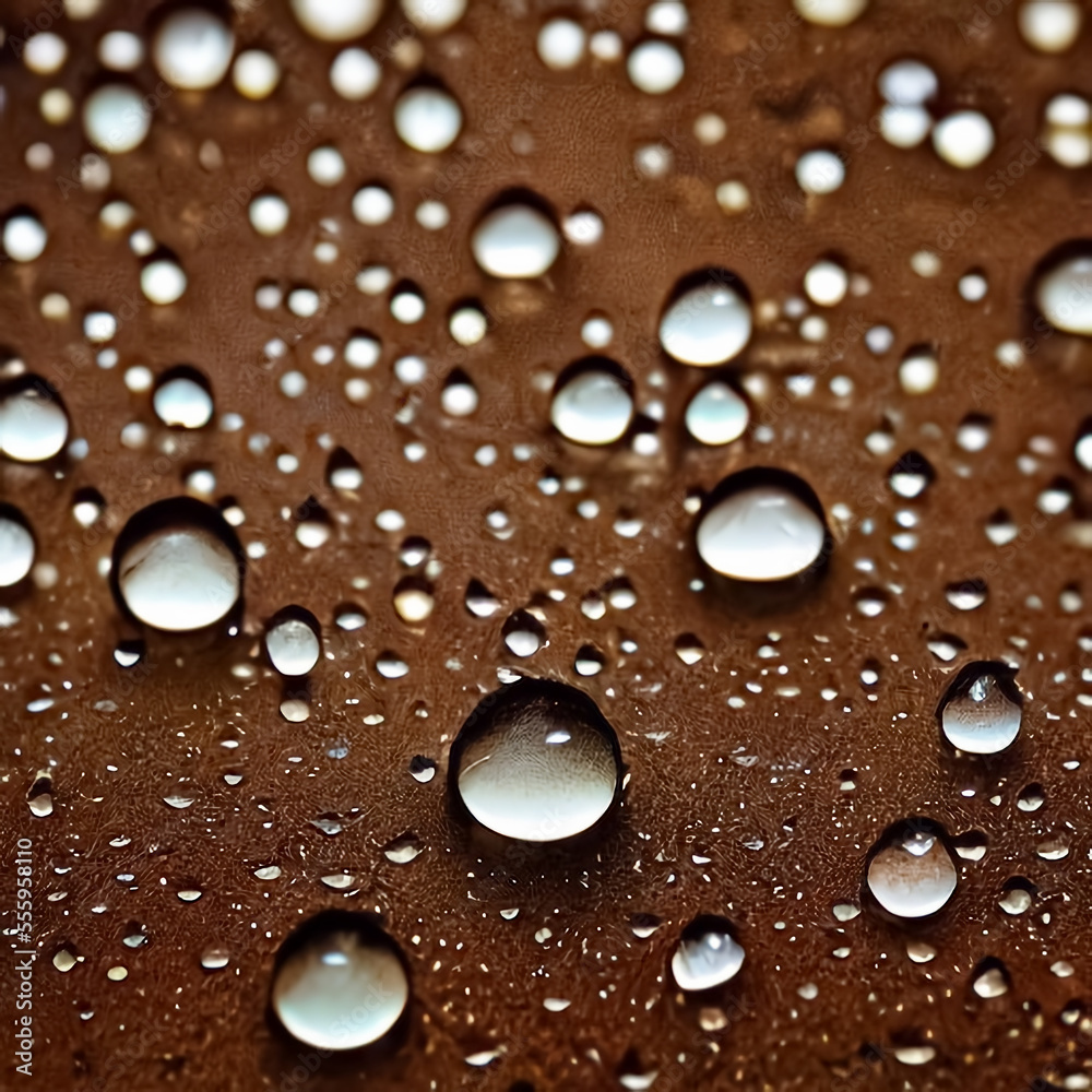 water drops AI