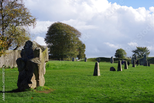 Cercle de pierres d'Avebury, Wiltshire photo