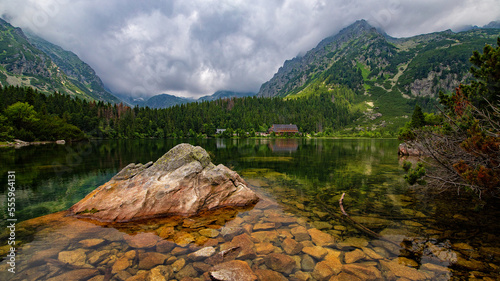 Obraz na płótnie Tatry polskie.Szczyty i doliny. w salonie