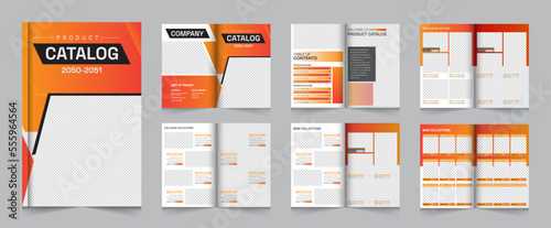 modern multipurpose a4 product catalog design template, Minimalist product brochure template design