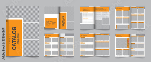 modern multipurpose a4 product catalog design template, Minimalist product brochure template design