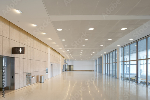 Hallway, Toronto Pearson International Airport, Toronto, Ontario, Canada