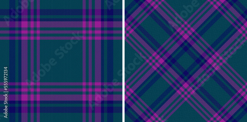Fabric background vector. Texture pattern tartan. Check seamless textile plaid.