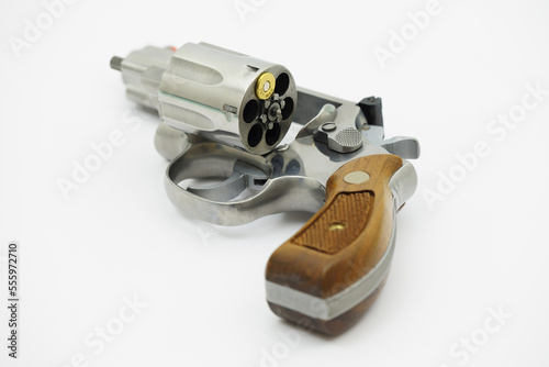 357 Magnum Loaded With One Bullet photo