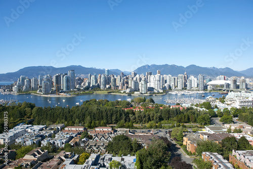 Vancouver Skyline, British Columbia, Canada