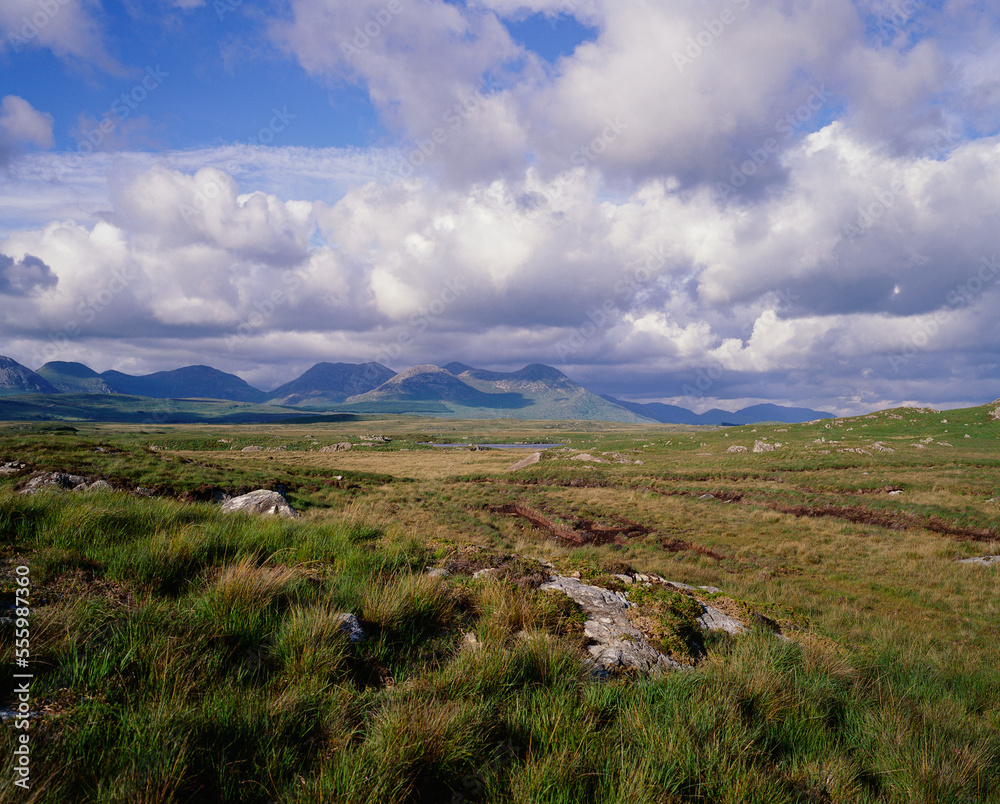 Overview of Landscape, Connemara, Ireland Overview of Landscape, Connemara, Ireland