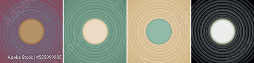 Retro design Cartoon background vector illustration