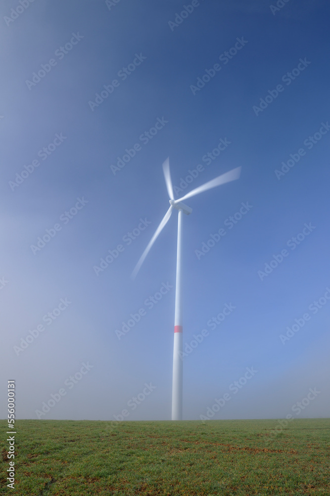 Wind Turbine in Field, Marktheidenfeld, Bavaria, Germany Wind Turbine in Field, Marktheidenfeld, Bavaria, Germany