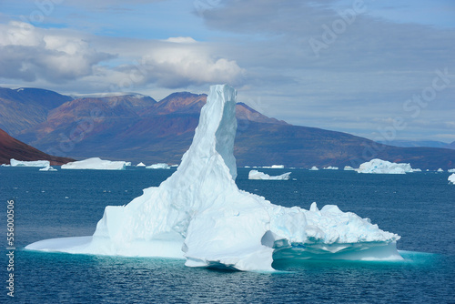 Iceberg, Rode Fjord, Scoresby Sund, Greenland photo