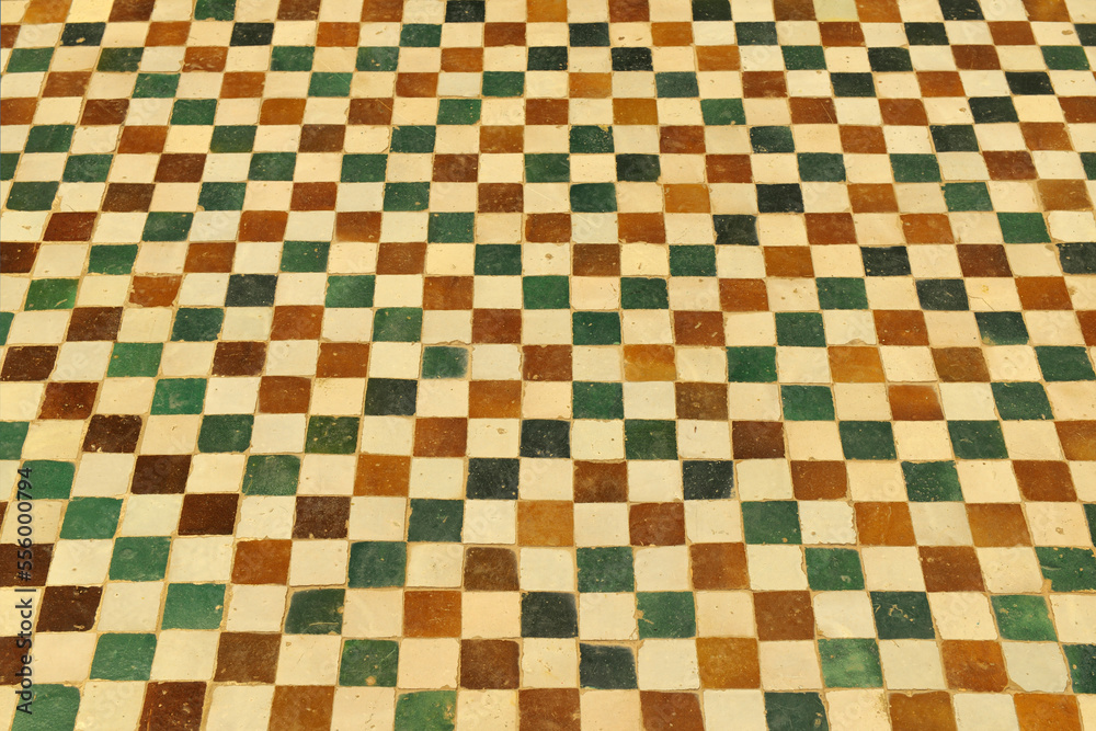 Traditional Tile, Marrakech, Morocco Traditional Tile, Marrakech, Morocco