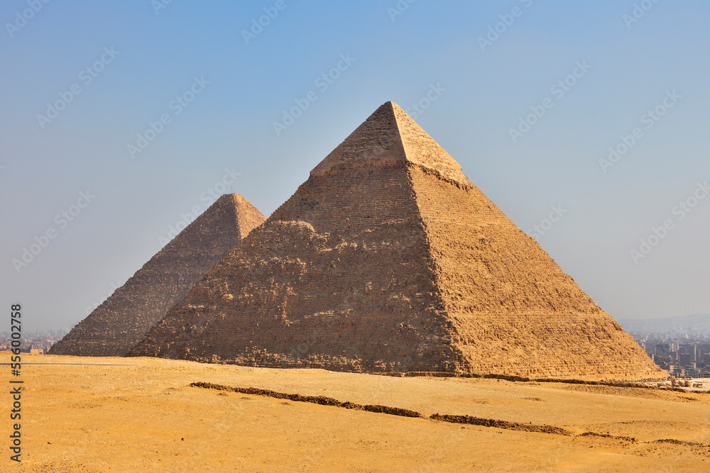 Pyramids of Giza, Giza, Cairo, Egypt, Africa Pyramids of Giza, Giza, Cairo, Egypt, Africa