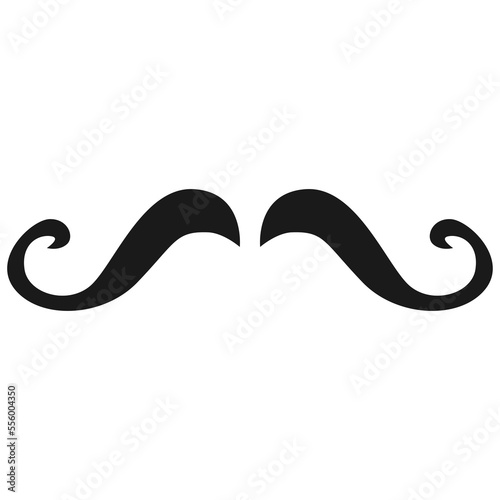 Moustache silhouette.