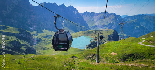 Swiss Alps Cable Car