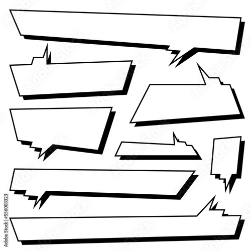 Vector Collection Set of Dialog Box Designs