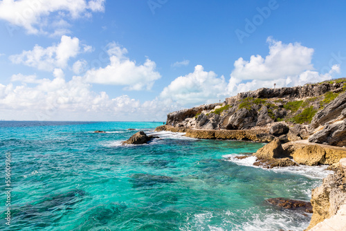 Vista desde Punta Sur en Isla Mujeres, Riviera Maya.