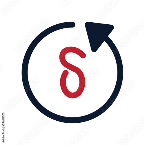 Delta Flat Icon