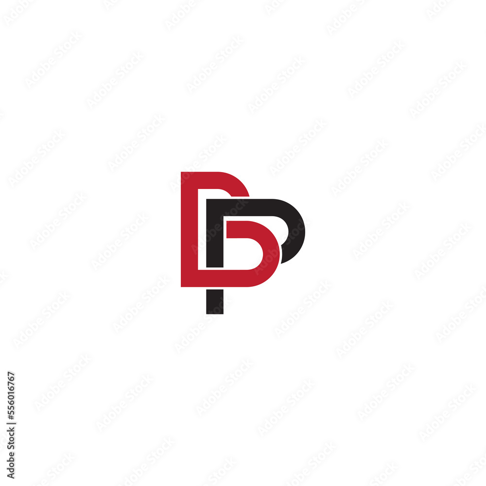 BP letter vector illustration for icon, symbol or logo. BP initials logo BP letter vector illustration for icon, symbol or logo. BP initials logo