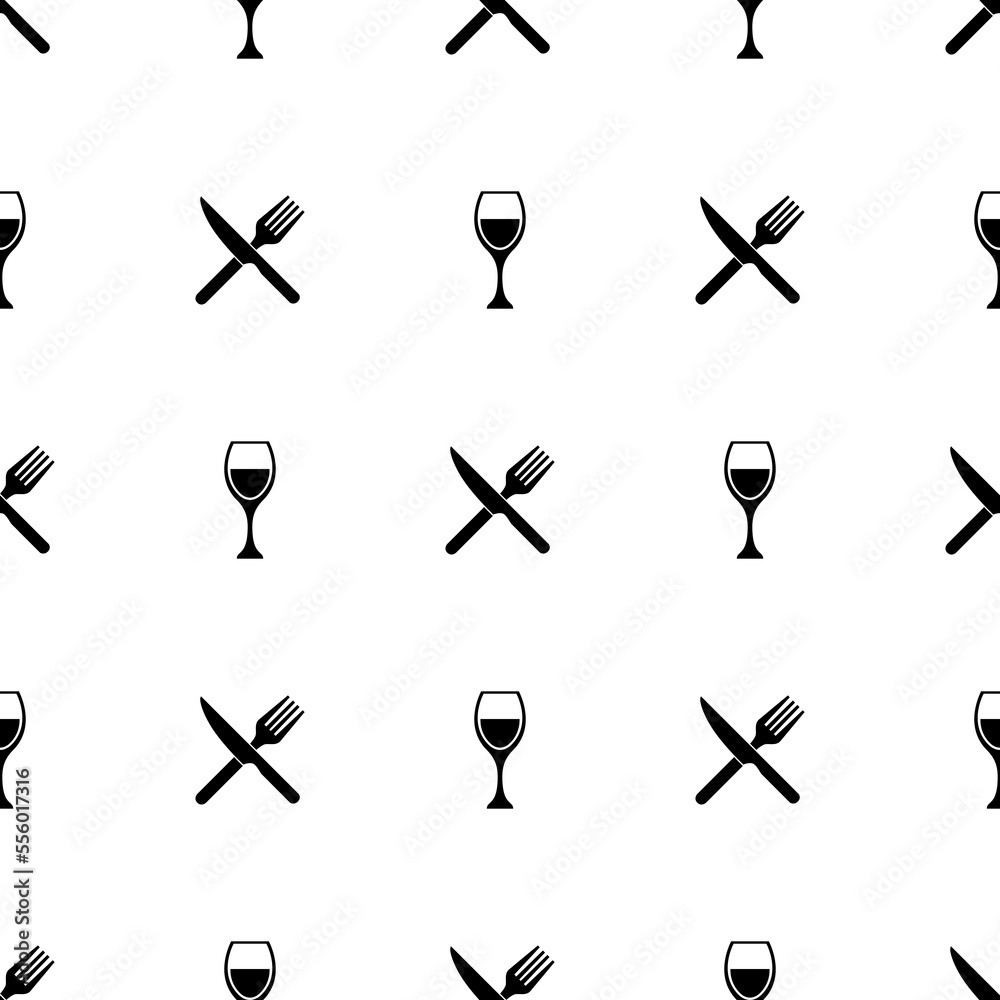 Seamless spoon and cutlery patterns for backgrounds, packaging ...