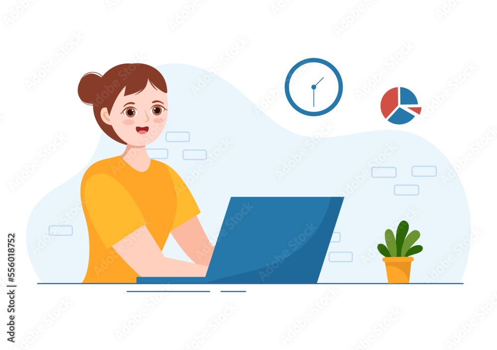 Personal Portfolio with Profile Data, Resume or Self Improvement to Attract Clients and Employers in Flat Cartoon Hand Drawn Templates Illustration Personal Portfolio with Profile Data, Resume or Self Improvement to Attract Clients and Employers in Flat Cartoon Hand Drawn Templates Illustration