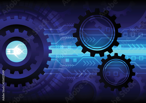 Cog_Mechanism_Digital_Blue_Background