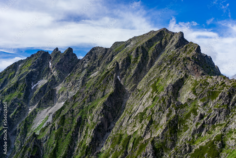 landscape in the mountains