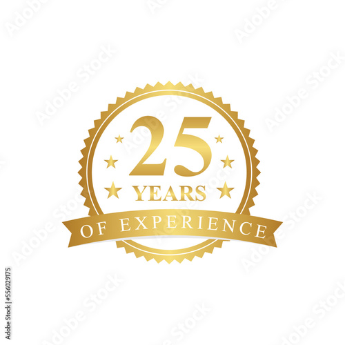 anniversary golden label
