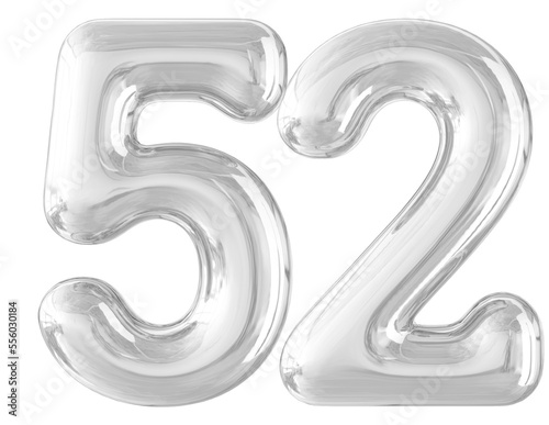 Silver Balloon Number 52