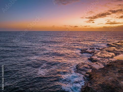 Coastal Sunrise Seascape