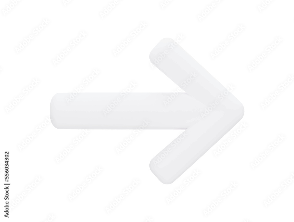right arrow with 3d vector icon cartoon minimal style right arrow with 3d vector icon cartoon minimal style