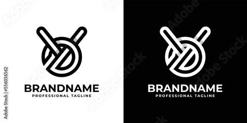 Simple Letter YA Monogram Logo, suitable for any business YA or AY initials.