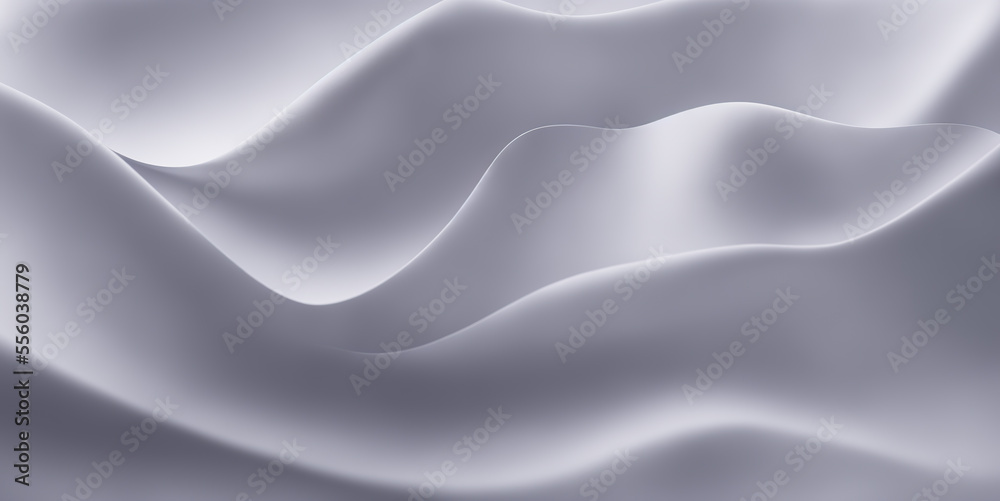 Abstract neutral white background featuring horizontal folds of soft and smooth fabric. This background offers a blank canvas for limitless creativity and versatility. Generative AI Abstract neutral white background featuring horizontal folds of soft and smooth fabric. This background offers a blank canvas for limitless creativity and versatility. Generative AI