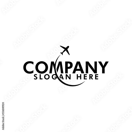 airplane and travel logo icon and vector © mufurii