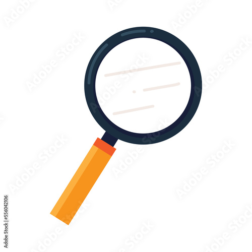 magnifying glass icon photo