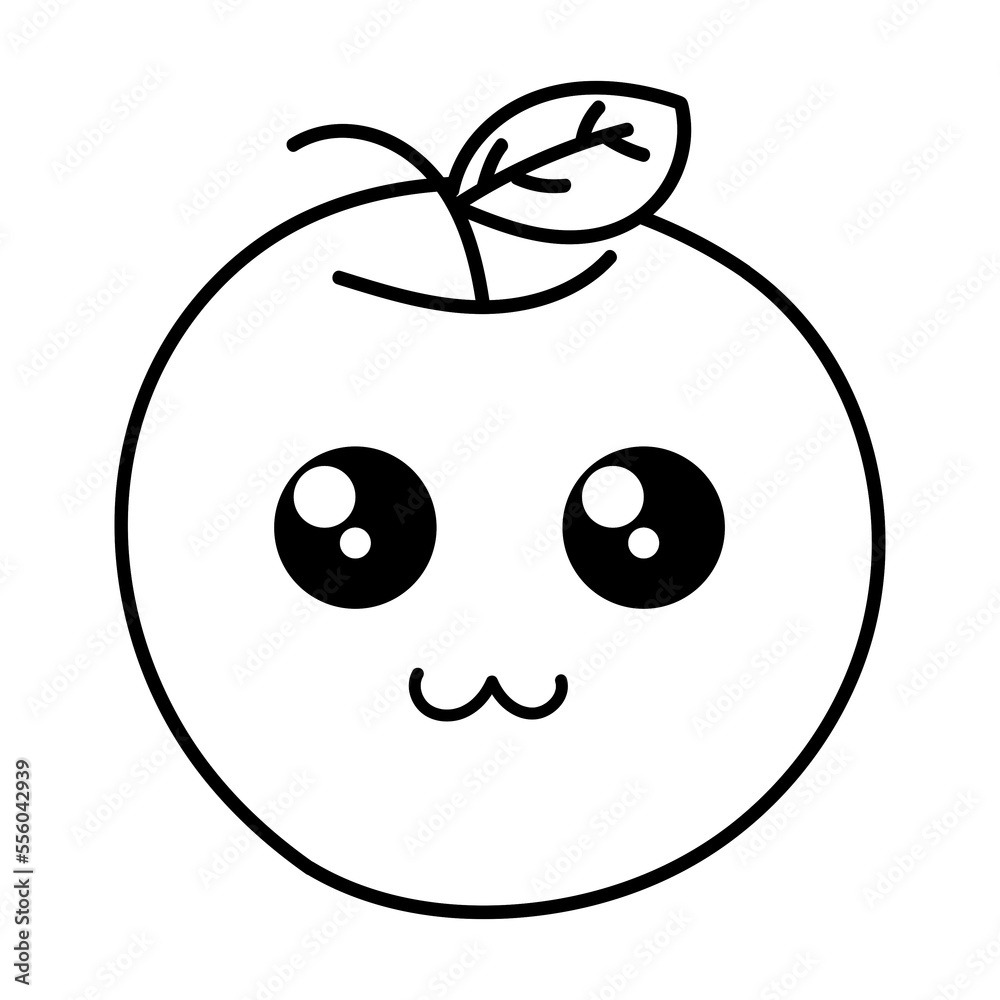 Obraz premium Fruit Alphabet Clip Art, Fruit A to Z Clipart, Cute a-z Clipart ,Clip Art for Personal and Commercial use, Digital clip art for Download,eps,all fruit