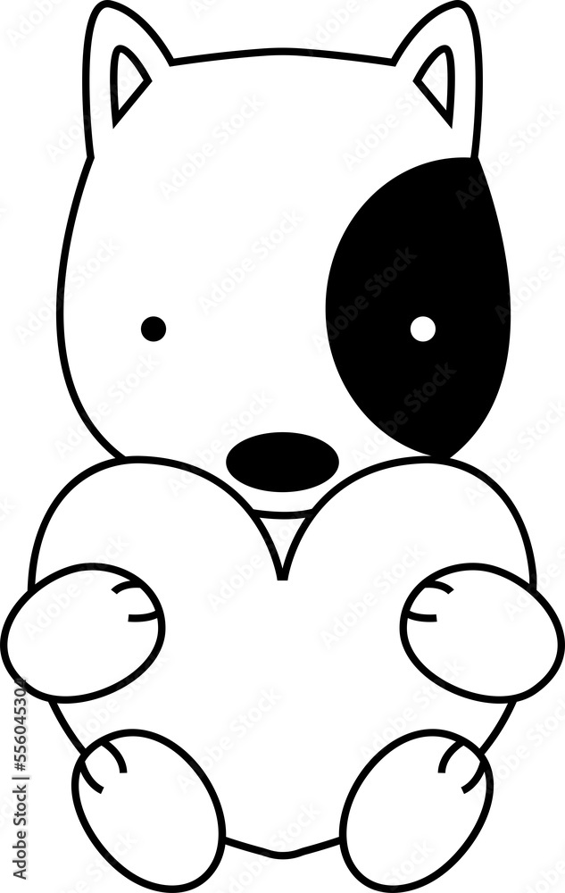 Dog cartoon animal with heart outline
for love valentine day
clipart png illustartion Dog cartoon animal with heart outline
for love valentine day
clipart png illustartion