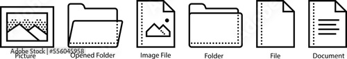 Documents and folders icons