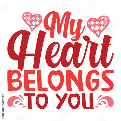 My heart belongs to you shirt