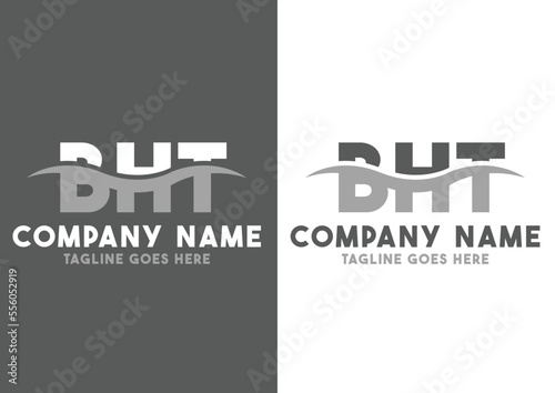 Letter BHT logo design template, BHT logo photo