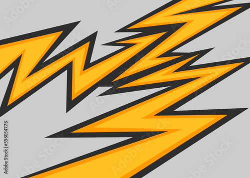 Simple background with various lightning pattern