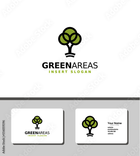 Green areas logo