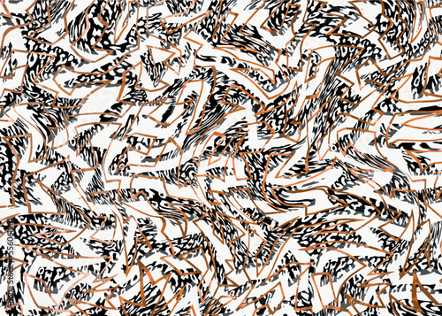 abstract animal skin pattern vector	
