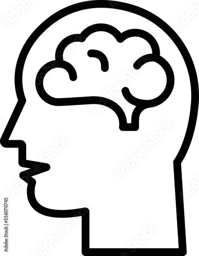 Brain Vector Icon
